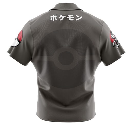 Chemise hawaïenne Visage Lucario Pokémon – Image 2
