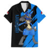 Chemise hawaïenne Lucario forme Méga évolution Mix