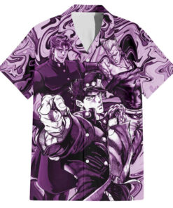 Chemise hawaïenne Lucid Stardust Crusaders JoJo Anime Mix