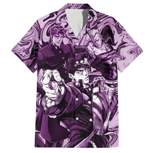 Chemise hawaïenne Lucid Stardust Crusaders JoJo Anime Mix