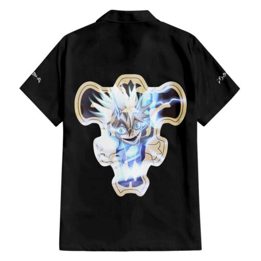 Chemise hawaïenne Luck Voltia Black Clover Anime – Image 2
