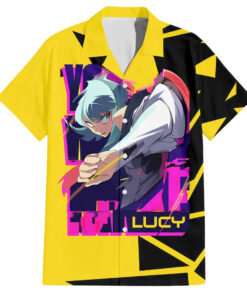 Chemise hawaïenne Lucy Cyberpunk Edgerunners Anime