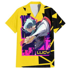 Chemise hawaïenne Lucy Cyberpunk Edgerunners Anime