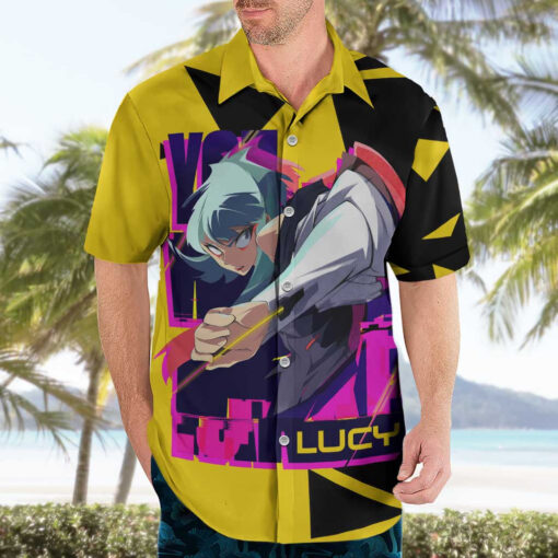 Chemise hawaïenne Lucy Cyberpunk Edgerunners Anime – Image 3