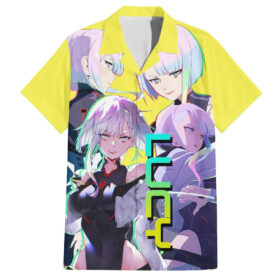 Chemise hawaïenne Lucy Cyberpunk Edgerunners Anime