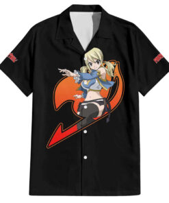 Chemise hawaïenne Lucy Heartfilia Fairy Tail Anime