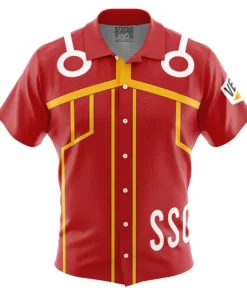 Chemise hawaïenne Luffy Egghead Island One Piece