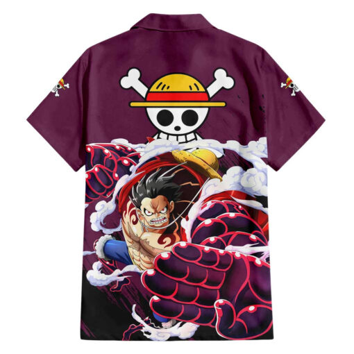 Chemise hawaïenne Luffy Gear 4 One Piece Anime – Image 2