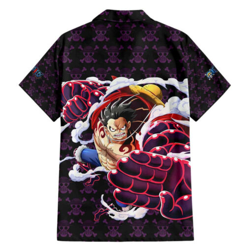 Chemise hawaïenne Luffy Gear 4 One Piece motif Mix Anime – Image 2