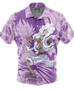 Chemise hawaïenne Luffy Gear 5 Aloha One Piece