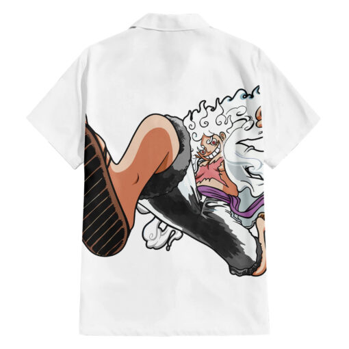 Chemise hawaïenne Luffy Gear 5 Nika classique – Image 2