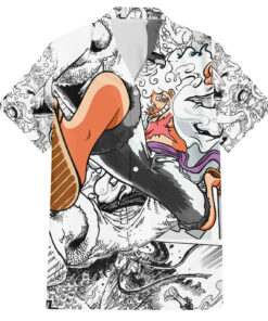 Chemise hawaïenne Luffy Gear 5 Nika One Piece
