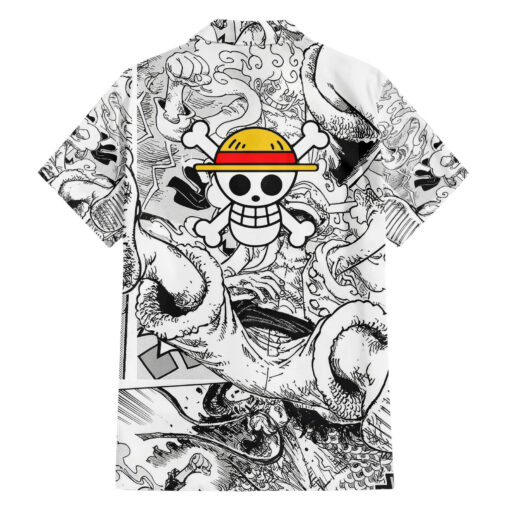 Chemise hawaïenne Luffy Gear 5 Nika One Piece – Image 2
