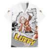 Chemise hawaïenne Luffy Gear 5 One Piece Anime