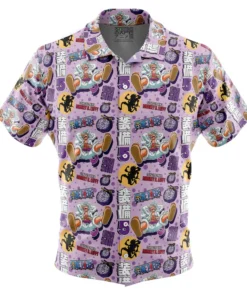 Chemise hawaïenne Luffy Gear 5 Soleil Dieu Nika One Piece