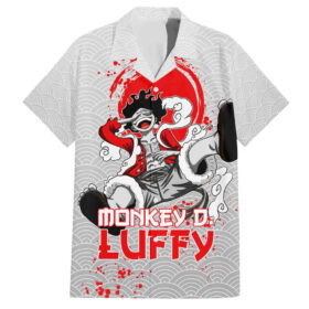 Chemise hawaïenne Luffy One Piece Anime