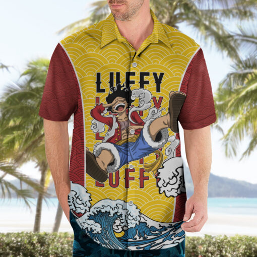 Chemise hawaïenne Luffy One Piece Japon Anime – Image 3