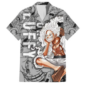 Chemise hawaïenne Luffy One Piece Joy Boy TS07