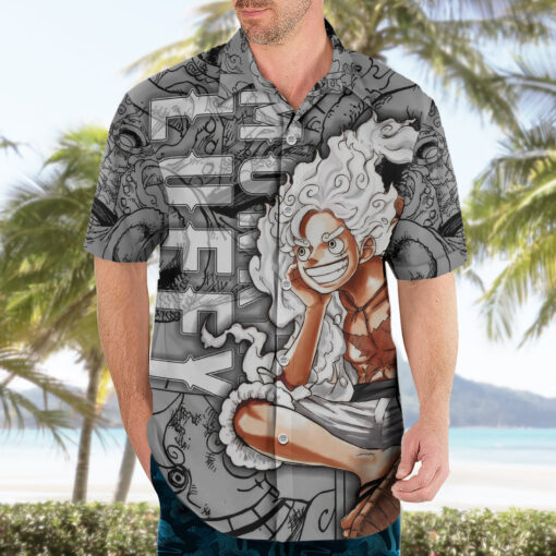 Chemise hawaïenne Luffy One Piece Joy Boy TS07 – Image 3