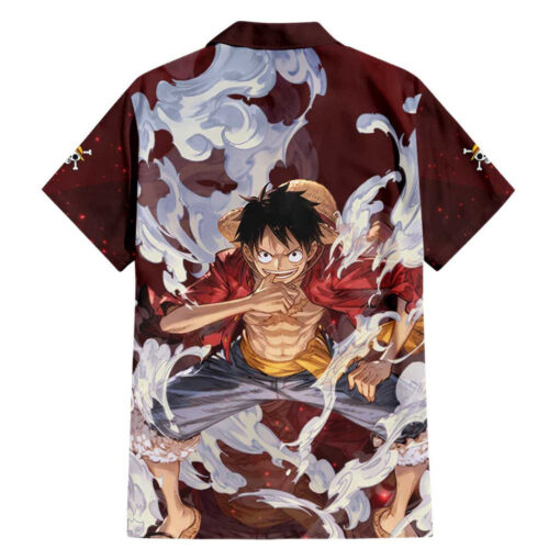Chemise hawaïenne Luffy Chapeau de Paille One Piece Anime – Image 2