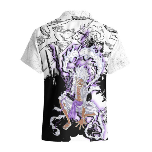 Chemise hawaïenne Luffy Gear Five Kaminari TS07 – Image 2