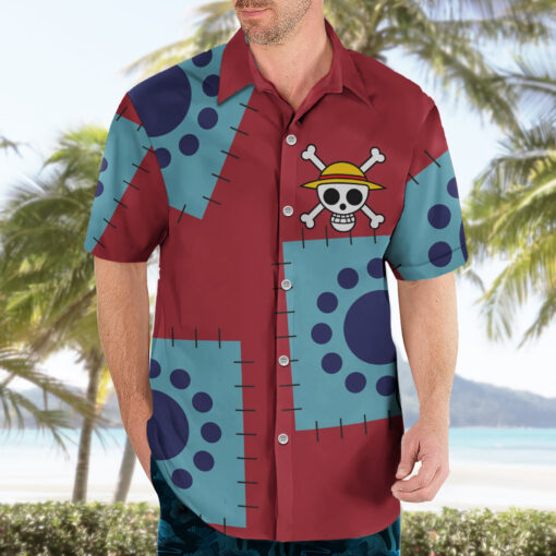 Chemise hawaïenne Luffy Arc Wano – Image 3