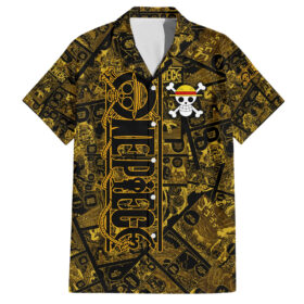 Chemise hawaïenne Luffy Zoro Sanji One Piece Manga
