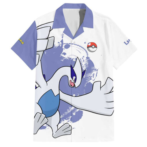 Chemise hawaïenne Lugia Pokémon Anime