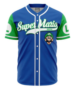 Maillot de baseball Luigi Mario Bros