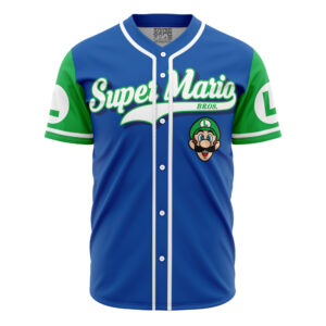 Maillot de baseball Luigi Mario Bros