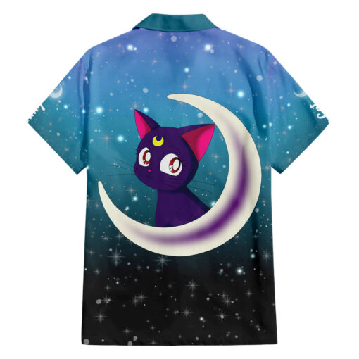 Chemise hawaïenne Luna Chat Sailor Moon – Image 2