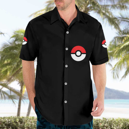 Chemise hawaïenne Luxray Pokémon Anime – Image 3