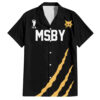 Chemise hawaïenne MSBY Atsumu Miya numéro 13 Haikyuu Uniforme Anime