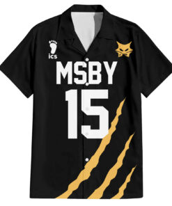 Chemise hawaïenne MSBY Black Jackal Anime Mix Noël