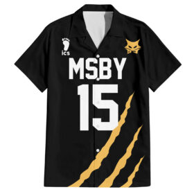 Chemise hawaïenne MSBY Black Jackal Anime Mix Noël