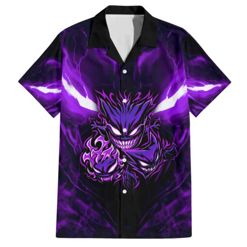 Chemise hawaïenne Muichiro Tokito Demon Slayer Anime Mix Motif