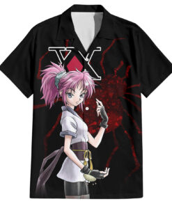 Chemise hawaïenne Machi Komacine Brigade Fantôme Hunter x Hunter Anime