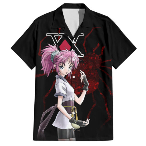 Chemise hawaïenne Machi Komacine Brigade Fantôme Hunter x Hunter Anime