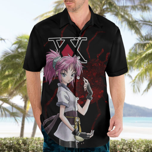 Chemise hawaïenne Machi Komacine Brigade Fantôme Hunter x Hunter Anime – Image 3