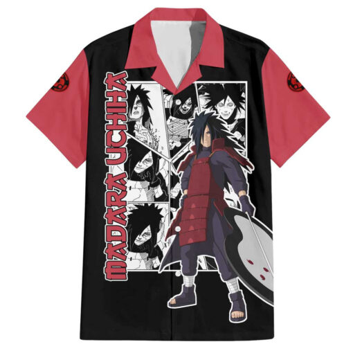 Chemise hawaïenne Madara Uchiha Naruto Manga Mix