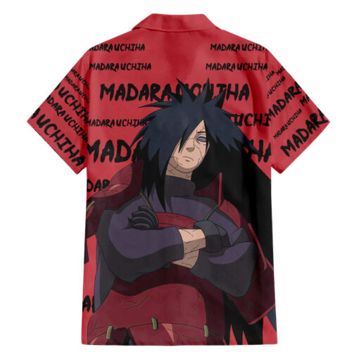 Chemise hawaïenne Madara Uchiha style manga – Image 2