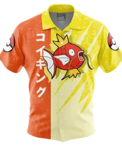 Chemise hawaïenne Attaque Magicarpe Pokémon