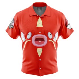 Chemise hawaïenne Visage Magicarpe Pokémon