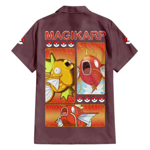 Chemise hawaïenne Magicarpe Pokémon Anime – Image 2