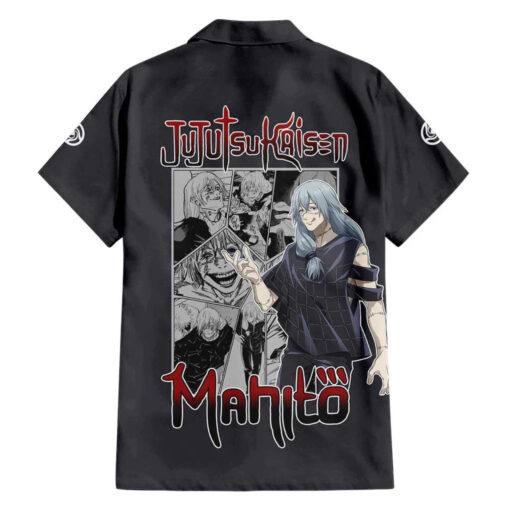 Chemise hawaïenne Mahito Jujutsu Kaisen Anime – Image 2