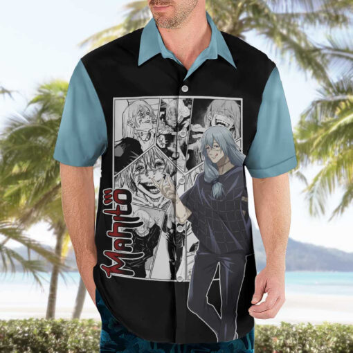 Chemise hawaïenne Mahito Jujutsu Kaisen Manga Mix Anime – Image 3