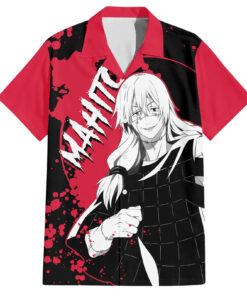 Chemise hawaïenne Mahito Jujutsu Kaisen style manga