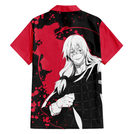 Chemise hawaïenne Mahito Jujutsu Kaisen style manga – Image 2