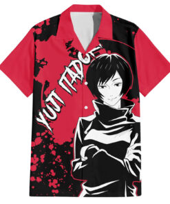 Chemise hawaïenne Mai Zenin Jujutsu Kaisen style manga