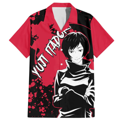Chemise hawaïenne Mai Zenin Jujutsu Kaisen style manga